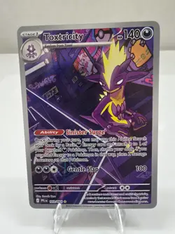 2025 Pokemon Card TCG: Phantasmal Flames Toxtricity Illustration Rare #103/094 - Image 1