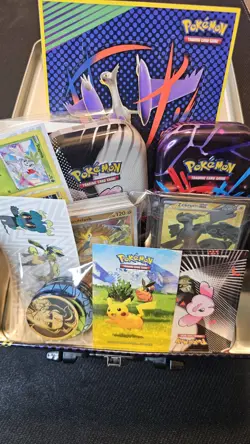 Pokemon TCG Card Lot EX Holo Promos Coins Tins Bundle Collection - Image 2