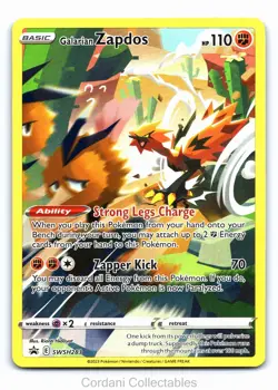 Galarian Zapdos SWSH283 - SWSH Black Star Promo - Pokemon Card - Near Mint - Image 1