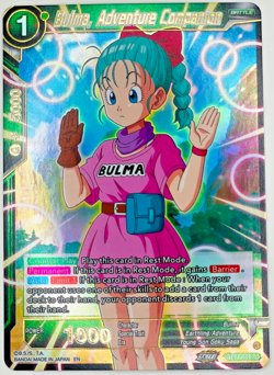 Bulma, Adventure Companion SR DBS BT27-054 Dragon Ball Super Card Game NM - Image 1