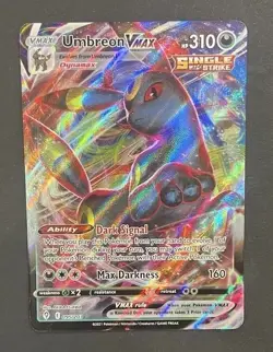Umbreon VMAX 095/203 Evolving Skies Ultra Rare Pokemon Card Near Mint - Image 1