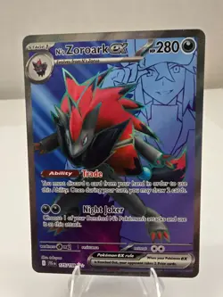 Pokemon Card TCG: SV09: Journey Together - N's Zoroark ex Ultra Rare 175/159 NM - Image 1