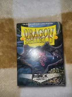 Dragon Shield Matte Black Standard Size Card Sleeves (10 Boxes x 100 Sleeves) 🔥 7426844785508 - Image 2