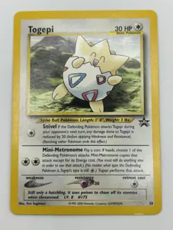 Pokemon Card Togepi 30 Promo Regular - Image 1