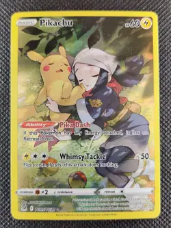 Pikachu - TG05/TG30 - Trainer Gallery, Lost Origin - Pokemon Card - Near Mint - Image 1