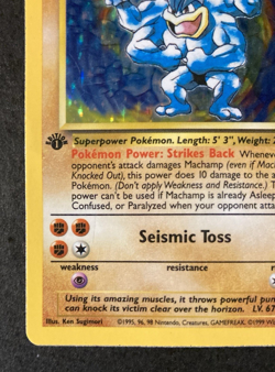 Machamp 8/102 Holo Rare 1st Edition Base Set Unlimited Pokemon Card 1999 Wotc - Image 5