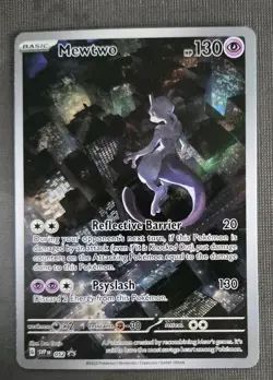 Pokemon Card TCG - Mewtwo SVP 052 Black Star Promo Scarlet & Violet 151 Promo NM - Image 1