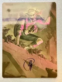 Rat King, the Chaosbringer 53/54 Art Card (Gold-Stamped Signature) NM/M - Image 1