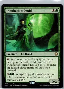Incubation Druid R Commander 2021 195 NM Normal - Image 1