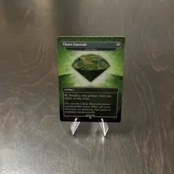 Chaos Emerald - Lotus Petal 7031 Secret Lair Sonic The Hedgehog MTG Foil Mint🍃✨ - Image 1