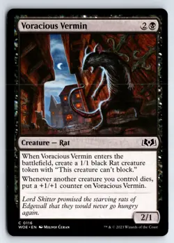 Voracious Vermin - Wilds of Eldraine - Image 1