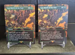 2x MTG Last March of the Ents Borderless - The Lord of the Rings - Image 1