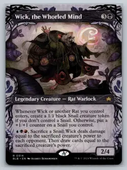 Wick, the Whorled Mind (Showcase) Bloomburrow Regular - Image 1