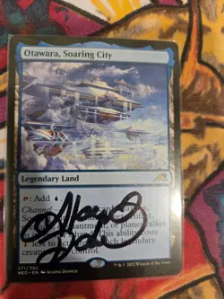 Signed Otawara, Soaring City - Kamigawa: Neon Dynasty (NEO) - MTG - Image 1