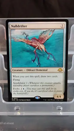 Magic: The Gathering Nulldrifter Rare Blue Eldrazi Modern Horizons 3 Regular - Image 1