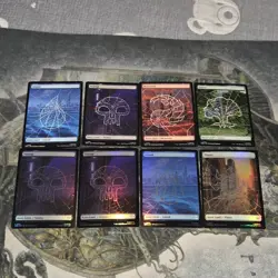 MTG Spider-Man • Full Art Lands & Foils Mix Lot ◇ 8 - Image 1