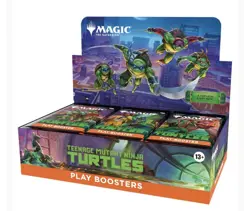 MAGIC THE GATHERING TEENAGE MUTANT NINJA TURTLES PLAY BOOSTER BOX SEALED SHIPNOW - Image 1
