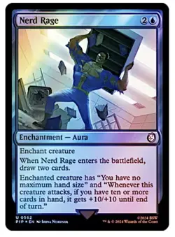 SURGE FOIL NM - Nerd Rage - Fallout - Magic the Gathering - Free Shipp - Image 1