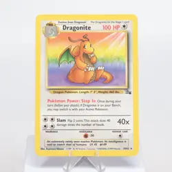 Pokemon TCG - Dragonite 19/62 Fossil Rare WOTC - MP - Image 2