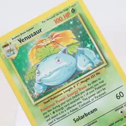 Pokemon TCG - Venusaur 15/102 Base Set Holo Rare WOTC - EXC - See Description - Image 1