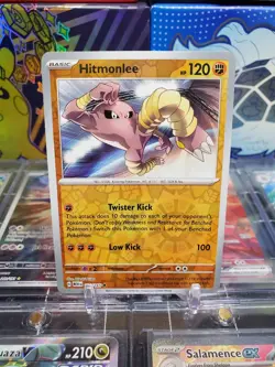 Hitmonlee 106/165 Reverse Holo Uncommon Pokemon TCG S&V English 151 - Image 1