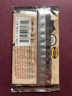 Pokemon Fossil Unlimited Booster Pack Sealed Zapdos Art 1999 WOTC 21.63g—HEAVY - Image 2