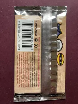 Pokemon Fossil Unlimited Booster Pack Sealed Lapras Art 1999 WOTC 21.50g—HEAVY - Image 2