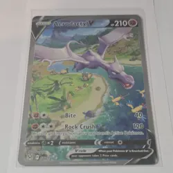 Pokemon TCG Aerodactyl 1/62 Fossil Holo Rare Stage 1 60HP Unlimited - Image 1