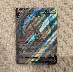 Pokemon Zacian V GG48/GG70 Crown Zenith Galarian Gallery Ultra Rare Holo 220 HP - Image 1