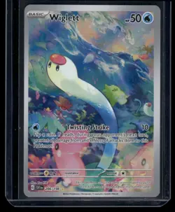 Pokemon Wiglett #206/198 2023 Scarlet & Violet - Image 1