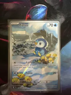 Piplup 98/94 IR Illustration Rare NM - Pokemon TCG Phantasmal Flames - Image 1