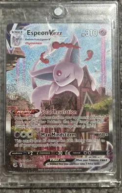 Pokemon Espeon VMAX Alt Art Secret Rare Fusion Strike 270/264 - Image 3