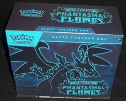 NEW POKEMON TCG: MEGA EVOLUTION PHANTASMAL FLAMES ELITE TRAINER BOX NISB - Image 1