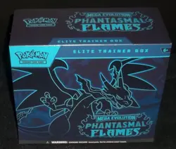 NEW POKEMON TCG: MEGA EVOLUTION PHANTASMAL FLAMES ELITE TRAINER BOX NISB - Image 2
