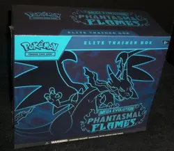 NEW POKEMON TCG: MEGA EVOLUTION PHANTASMAL FLAMES ELITE TRAINER BOX NISB - Image 3