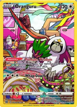 Pokemon TCG Oranguru Sword & Shield: Brilliant Stars TG12/TG30 Holo VLP - Image 1