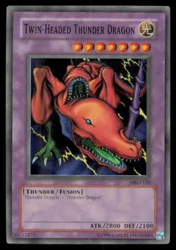 Twin-Headed Thunder Dragon MRD-120 Unlimited Super Rare NM - Image 1
