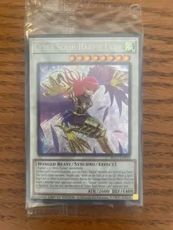 Cyber Slash Harpie Lady BLC1-EN010 Yugioh Battles of Legend: Chapter 1 Sealed - Image 1
