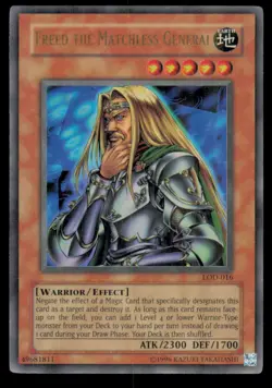 Yu-Gi-Oh! Freed the Matchless General LOD-016 Ultra Rare - Image 1