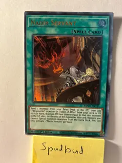 Nadir Servant Ultra Rare MP21-EN135 LP 1st Edition Yu-Gi-Oh! - Image 1