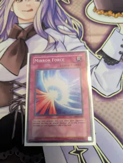 1x Yu-Gi-Oh! Mirror Force - DB2-EN081 - Super Rare - NM - Image 1