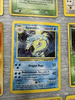 vintage POKEMON TCG card LOT/20 pocket monsters 1996 1998 2008 trainer gyarados - Image 4