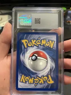 CGC 9 Pokemon Dark Blastoise Team Rocket 3/82 Holo Rare 2000 Graded Card - Image 3