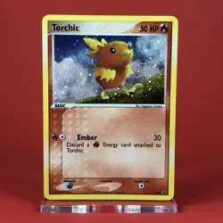 2004 | Pokemon TCG (TORCHIC 017 LP | HOLO BLACK STAR PROMO) Card CCG Nintendo - Image 1