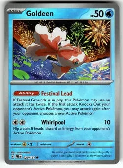 Goldeen (Poke Ball Pattern) 020/131 SV: Prismatic Evolutions NM Pokemon Card TCG - Image 1