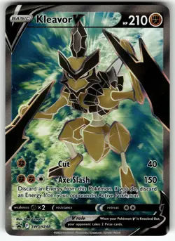 Kleavor V (Full Art) - SWSH248 SWSH: Promo NM Pokemon Card TCG - Image 1