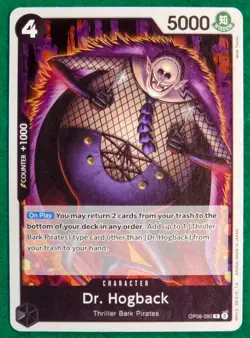 Dr. Hogback (Foil) - Wings Of The Captain OP06-090 - One Piece CCG Card - Image 1