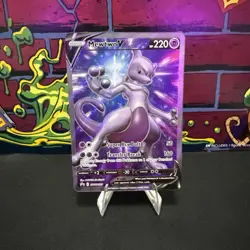 Mewtwo V SWSH229 SWSH: Sword & Shield Promo Cards Holo NM - Image 1