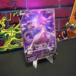 Mewtwo V SWSH229 SWSH: Sword & Shield Promo Cards Holo NM - Image 2