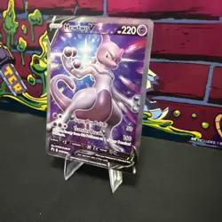 Mewtwo V SWSH229 SWSH: Sword & Shield Promo Cards Holo NM - Image 3